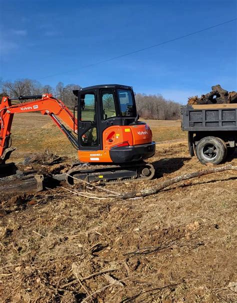 mini excavation service|backhoe services near me.